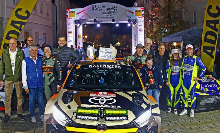 Hermann Neubauer und Ursula Gaßner siegten bei der 3-Städte-Rallye in Bayern. (Foto: Daniel Fessl)