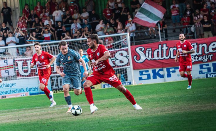Milan Jurdik erzielte in Saalfelden sein drittes Saisontor. (Foto: Niklas Hörtenhuber)