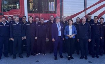 Feuerwehr-Landesrätin auf Besuch in Steyr-Land