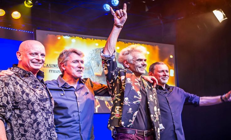 „Wir4“ spielen beim 66. Polizeiball am 27. Februar im Linzer Brucknerhaus auf. Foto: Privat