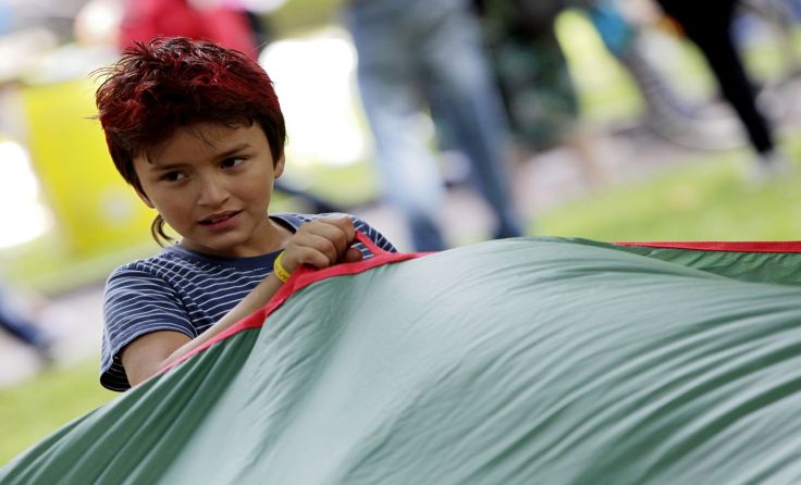 Buntes Familienspielfest der Kinderfreunde Linz Innenstadt im Stadtpark Linz. Foto: Kinderfreunde