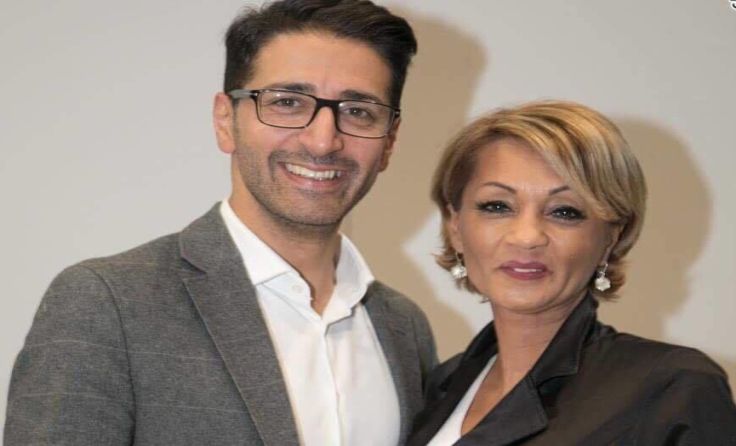 Efgani Dömnez mit Monika Gyarmati. Foto: Chris Holzinger