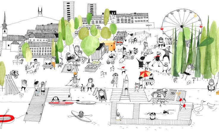Die kreative Illustration von Katja Seifert. 