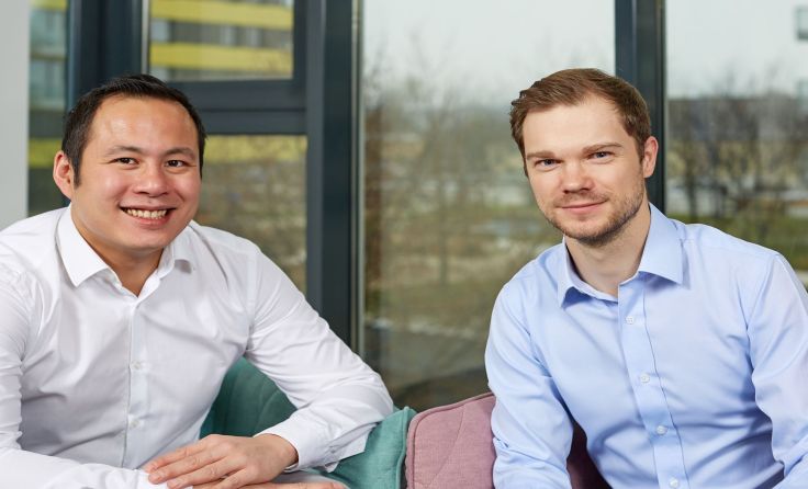 Toni Luong und David Kitzmüller sind das Team hinter „Oktav“. Foto: Kitzmüller