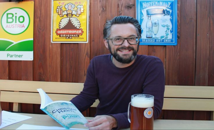 Christian Hartl stellt seinen neuen Krimi am Freitag, 19. Oktober, in Linz vor. 