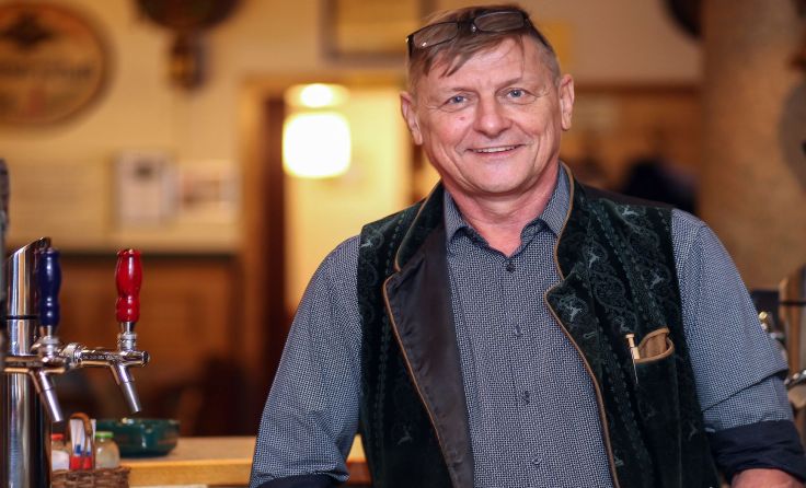 Hubert Harrer führte die „Schießhalle“ zuletzt acht Jahre lang. Foto: Weihbold