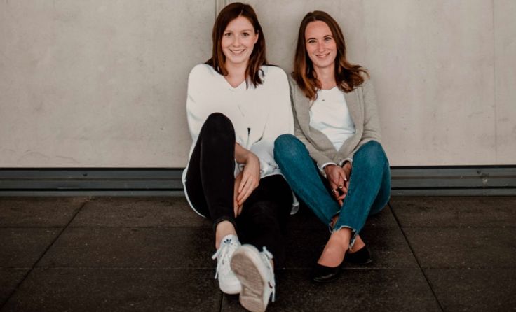 Die Leondingerin Viktoria Thurner (li.) mit Jasmin Schickinger. Foto: grl.fluence
