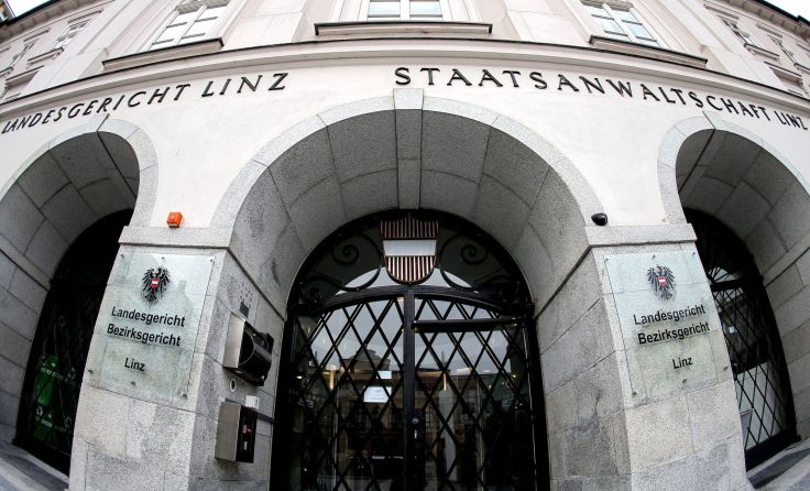 Urteilsspruch in Linz. Foto: Weihbold