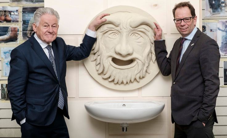 Seniorenbund-Obmann Josef Pühringer, VKB-Generaldirektor Christoph Wurm. Foto: VKB-Bank