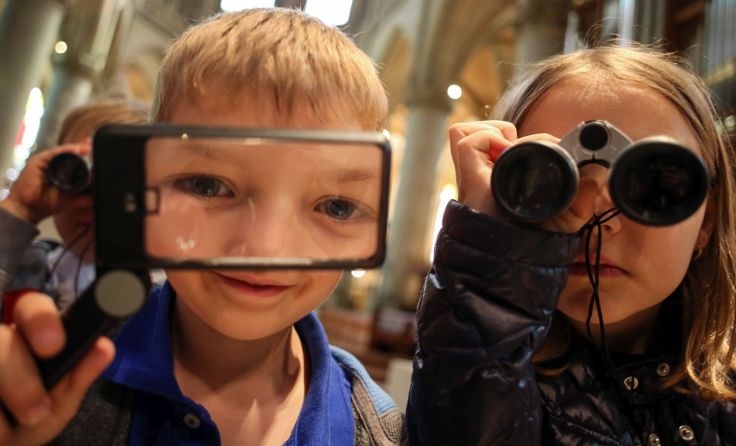 Erstmals findet in den Semesterferien eine Schatzsuche im Mariendom statt. Foto: Mariendom Linz