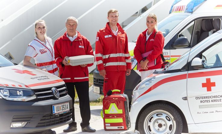 24.000 Mitarbeiter - 22.000 davon Freiwillige - engagieren sich beim OÖRK. Foto: OÖRK