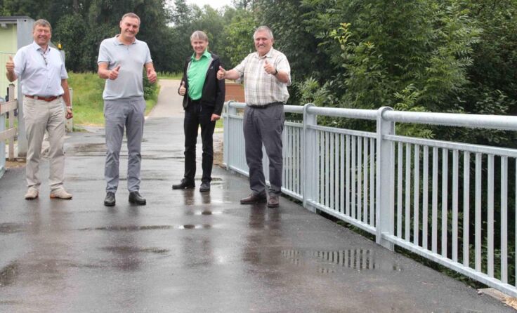 Brückeneröffnung in Freindorf (Foto: Stadtgemeinde Ansfelden)