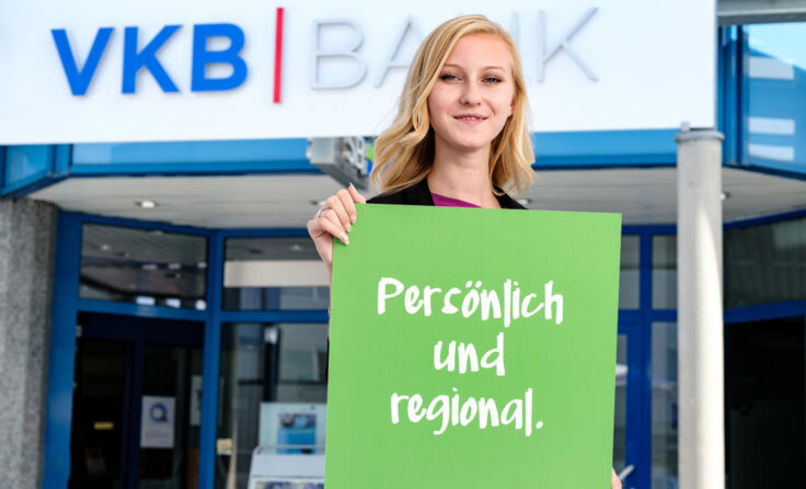 Lisa Hörmanseder, neue Filialleiterin der VKB-Bank Traun (Foto: VKB Bank)
