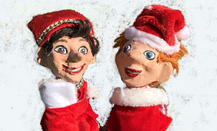Kasperl und Seppy begeistern im November im Internet. (Foto: Linzer Puppentheater)