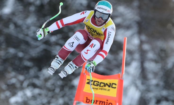 Vincent Kriechmayr bei seiner Fahrt auf Platz zwei. (Foto: GEPA / Matic Klansek)