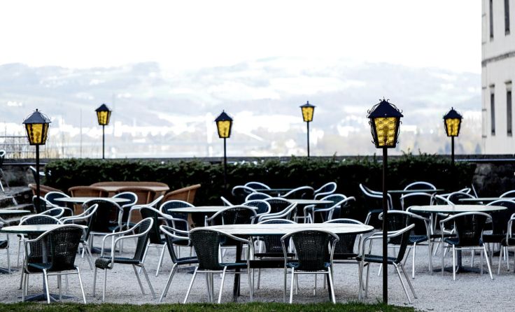 Gastronomie und Hotellerie warten weiter auf eine Öffnung. (Foto: Weihbold)