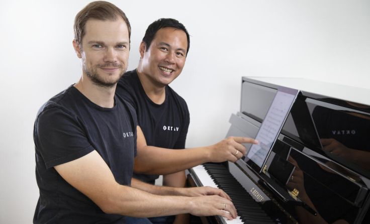 Die beiden Oktav-Gründer David Kitzmüller und Toni Luong (Foto: OKTAV)