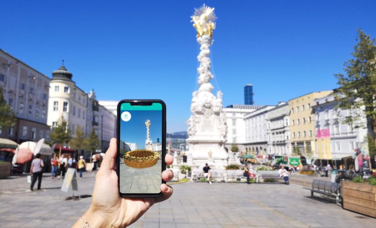 Mit der Visit-Linz-App digital die Stadt erkunden. (Foto: Linztourismus)
