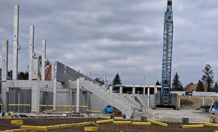 Mehrere Tage stand die Baustelle auf der Linzer Gugl still. (Foto: Tips/Affenzeller)