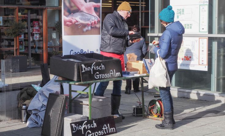 Nur in Pichling gibt es ausschließlich biologisches Markt-Angebot. (Foto: Martina Maier)