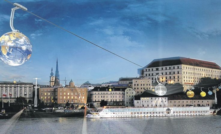 Kann man sich in Linz bald per Seilbahn fortbewegen? F: Keplerforum Linz