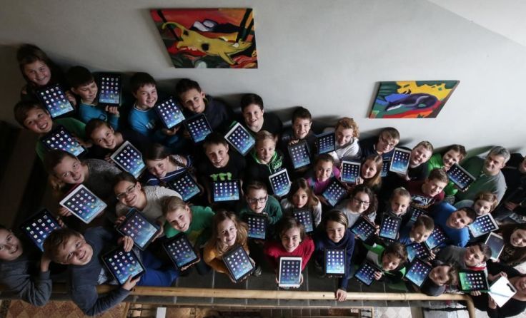 2,8 Millionen Euro werden für die „digitale Schule“ in Linz investiert. F: Weihbold