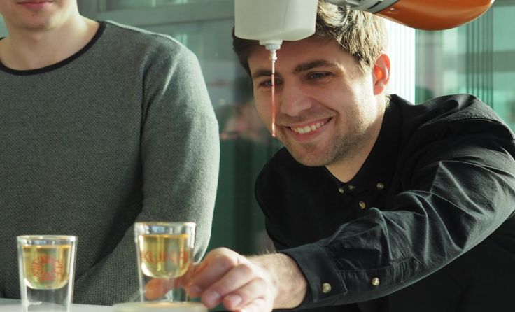 Ausstellungsprojekt „Print a Drink“ Foto: Ars Electronica/Martin Hieslmair
