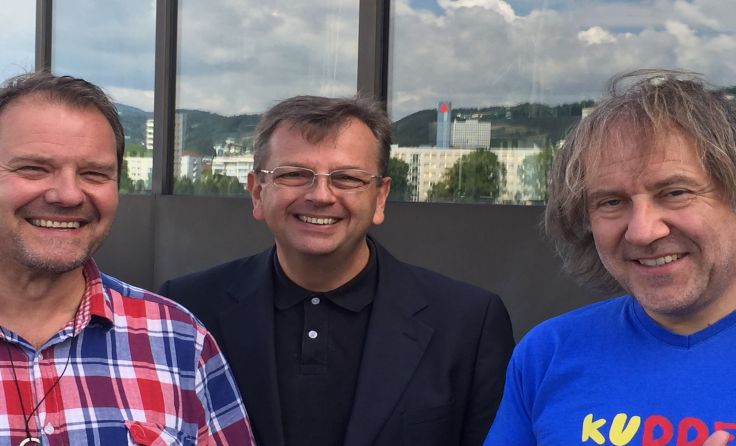 Jacky Hanzhanz, Thomas Ziegler, Manfred Forster Foto: Liva/R. Hintersteiner