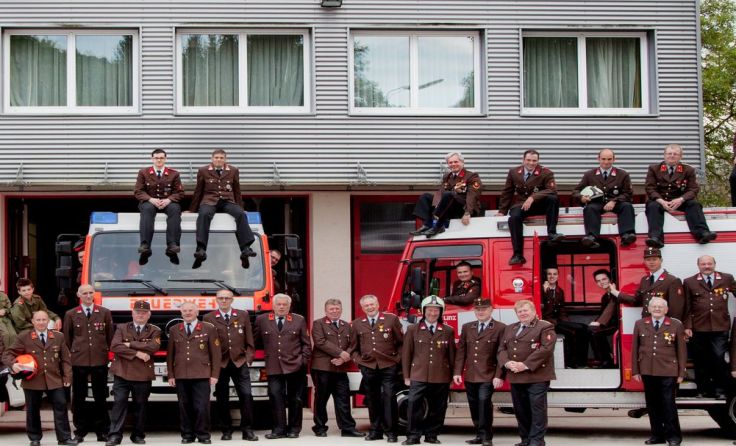 Die Kameraden der FF St. Magdalena Foto: Fotostudio Dall