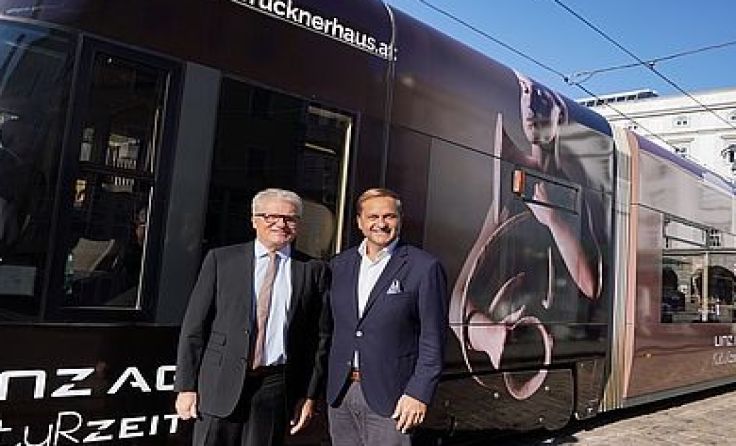 Bürgermeister Klaus Luger und Dietmar Kerschbaum F: Reinhard Winkler