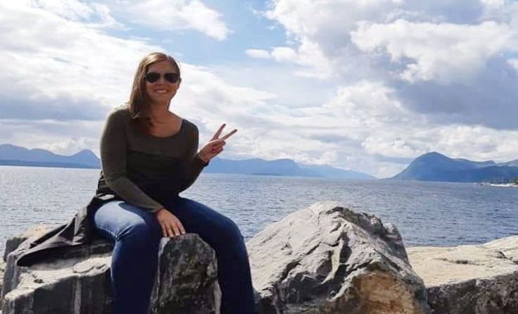 Nadine Lepschi genießt ihre Zeit in Norwegen F: Lepschi