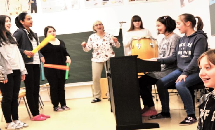 „Bildung für die Zukunft“ ist das Motto der NMS 12 Harbachschule. F: NMS 12