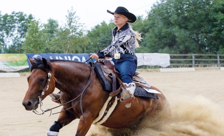 Am 11. Mai wird‘s beim Westernreitturnier spannend. Foto: Stadlmair Fotografie