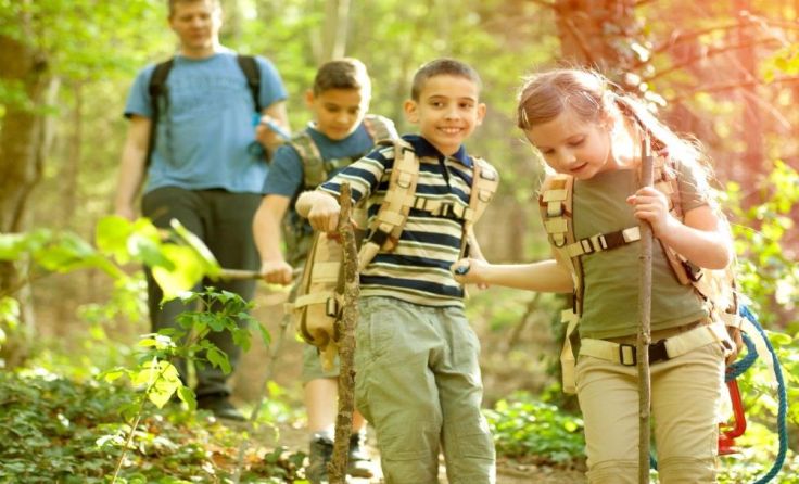 Ferienaktion: Kinder im Wald Foto: VP Photo Studio/shutterstock.com