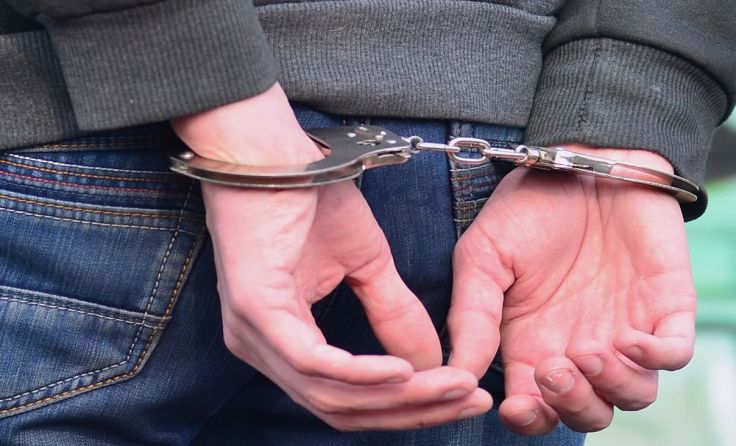 Der 17-jährige Schüler wurde von der Polizei abgeführt. Foto: Mehaniq/shutterstock.com
