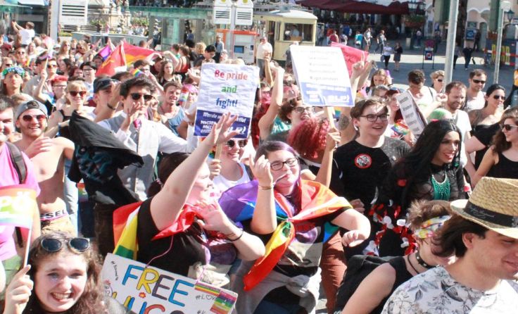 Am 29. Juni sind alle eingeladen, beim linzpride mitzufeiern.Foto: hosilinz.at 