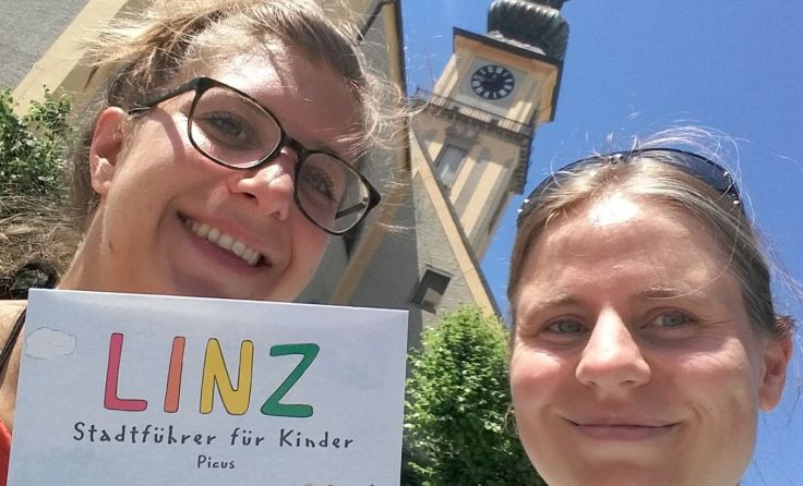Illustratorin Clara Frühwirth und Autorin Barbara Schinko Foto: Privat