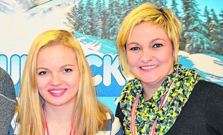 Kerstin Zoister siegte, ihre Tochter Pia holte sich den dritten Platz.