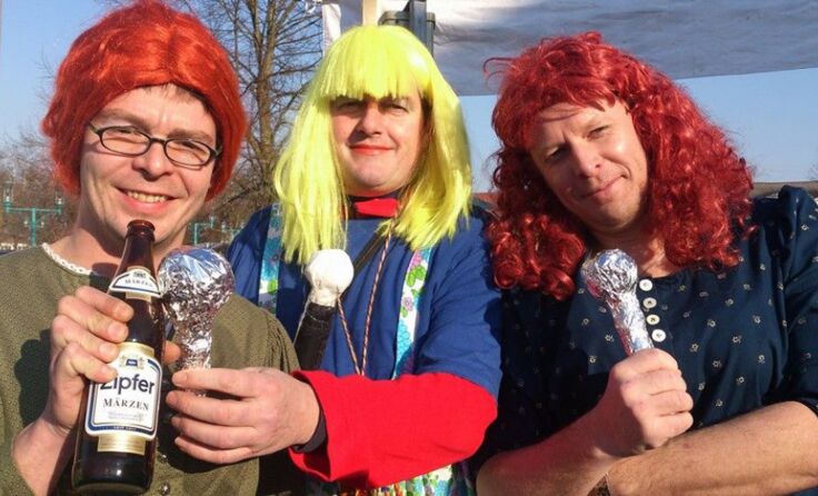 Die „Poxrucker Sisters“ der Waldhörnler aus Vöcklabruck 