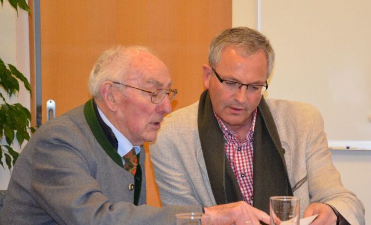 Franz Hemetsberger (li.) und Amtsleiter Josef Lohninger (re.)