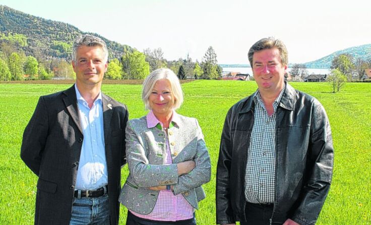 Horst Anleitner, Eva-Maria Mauder und Martin Höchsmann (v. l.)