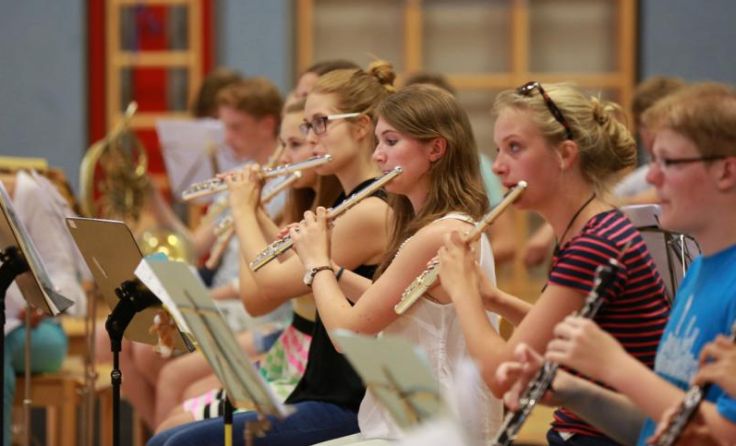 Orchester-Camp der Jeunesse Österreich 2014 Foto: Jeunesse