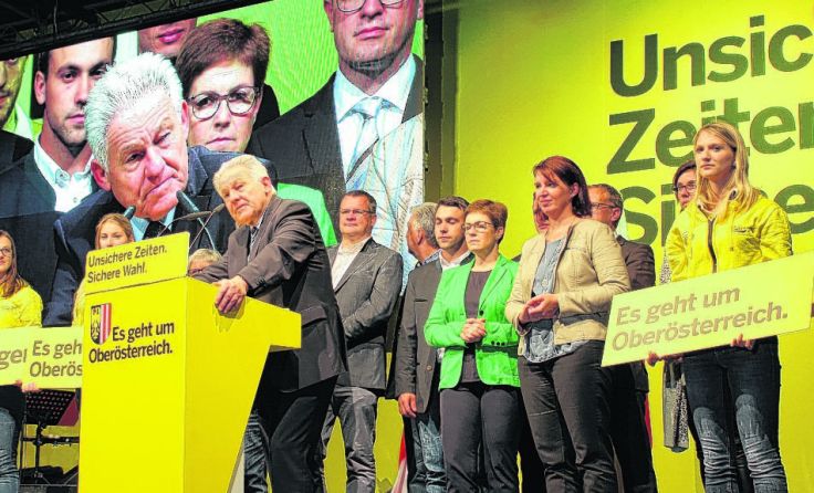 Mit seiner Rede begeisterte Josef Pühringer die Besucher.
