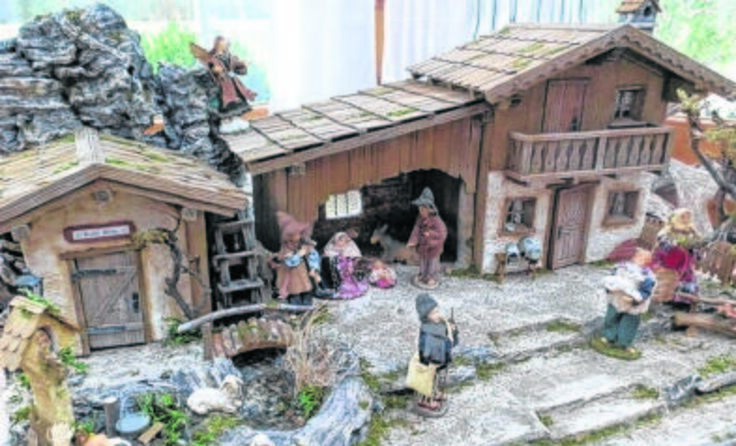Für die Krippen wird gebohrt ...