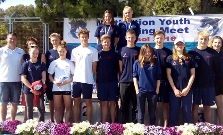 Die österreichische Mannschaft aus Limassol/Zypern