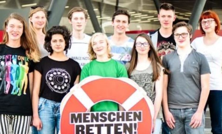 Junge Grüne am Weltflüchtlingstag Foto: Martin Kohlberger/Junge Grüne 