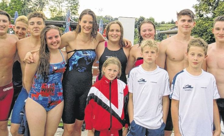 Die Schwimmer können mit 6 Mal Gold, 19 Mal Silber und 23 Mal Bronze erfolgreich Bilanz ziehen.