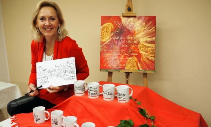 Künstlerin Michaela Moisl-Taurer