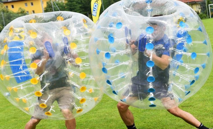 „Bubble sumo“ heißt eines der Spiele.