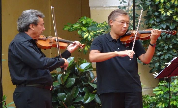 Pierre Cochand und Lui Chan 